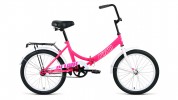 Велосипед 20' складной ALTAIR CITY 20 розовый/белый, 14' RBKT0YN01005